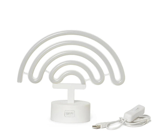 Legami, Lampada Led Effetto Neon, Tema Rainbow