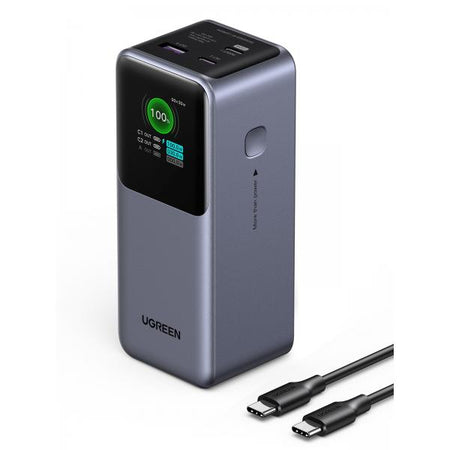 Ugreen 20000mAh 130W Fast Charging Powerbank Litio Grigio (NEXODE 20000MAH 130W POWERBANK)