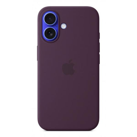 iPhone 16 Silicone Case MagSafe Plum MYY43ZM /A