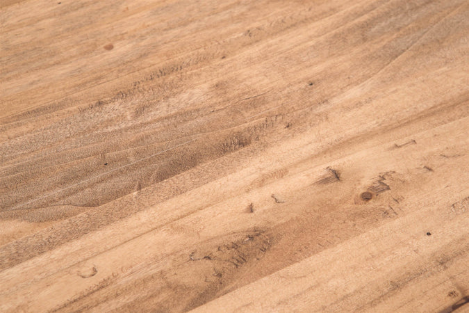 Biscottini Tavolino scrittoio in legno massello di tiglio finitura naturale. Made in Italy