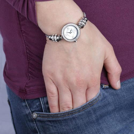 Orologio MORELLATO donna Drops 2 beads bianco