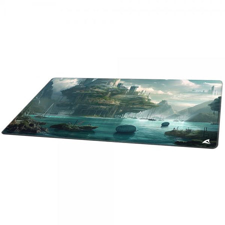 SHARKOON SKILLER SGP40 D6 MOUSEPAD TAPPETINO GAMING 1000 x 500 x 3 MM LAGUNA VERDE