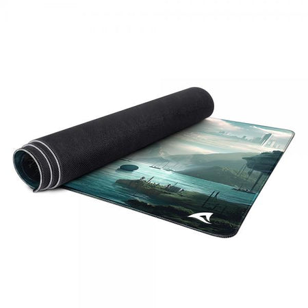 SHARKOON SKILLER SGP40 D6 MOUSEPAD TAPPETINO GAMING 1000 x 500 x 3 MM LAGUNA VERDE