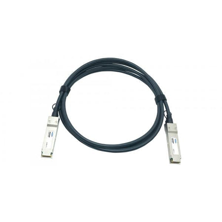 Origin Storage CBL-QSFP-40GE-PASS-3M-OS cavo InfiniBand e in fibra ottica QSFP+ DAC Nero (Origin Storage CBL-QSFP-40GE-PASS-3M Dell Force10 Compatible Direct Attach Copper Cable 40GBase-CU QSFP+ [Pas