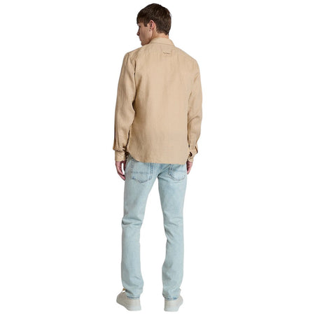 Timberland camicia di lino safari Mill Brook TB0A2DC3Y94 Camicie Timberland