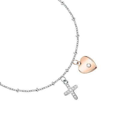 Bracciale MORELLATO donna Passioni cuore / croce