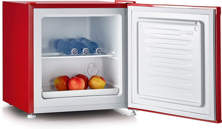 Severin Mini frigo congelatore retrò vintage 31 l Rosso GB 8881