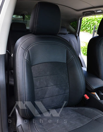 Coprisedili su misura per Nissan Qashqai I (2007-2013), Leather style