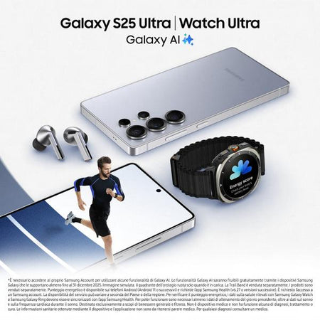 Samsung SM-S938 S25 Ultra 12+256GB 6.9" 5G Titanium Black ITA
