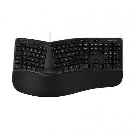 Incase Designed by Microsoft Tastiera Ergonomica (ERGONOMIC KEYBOARD EN-UK LAYOUT - QWERTY BLACK UK LAYOUT) - Versione Tedesca