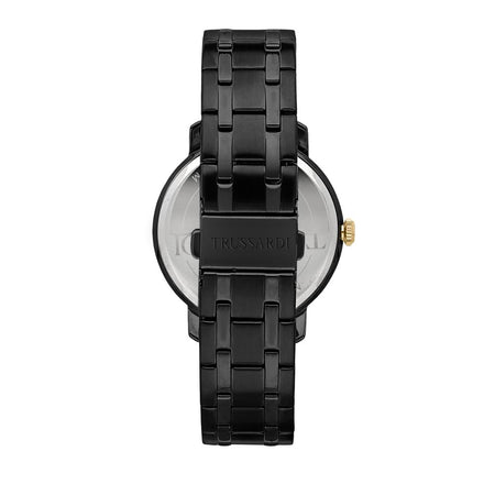 Orologio TRUSSARDI uomo T-couple data acciaio nero