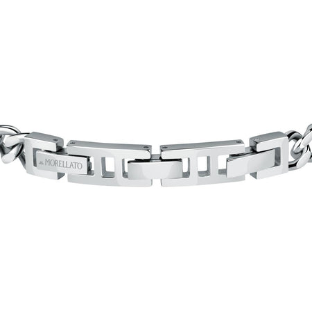 Bracciale MORELLATO uomo Diamonds acciaio / veri diamanti