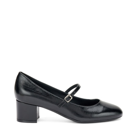 Frau Mary Jane in pelle lucida nero 66Q3
