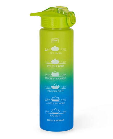 Borraccia Motivazionale Legami Blu-Verde Love Yourself