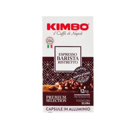 Kimbo 100 Capsule in Alluminio Barista Ristretto comp. nespresso