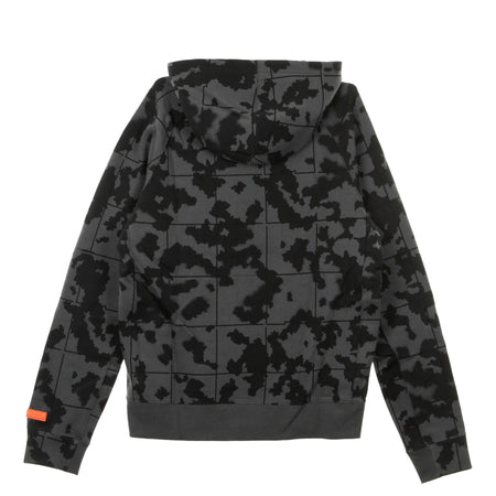 NIKE NBA Felpa Cappuccio Zip Uomo Lebron Hoodie Anthracite/team Orange da uomo