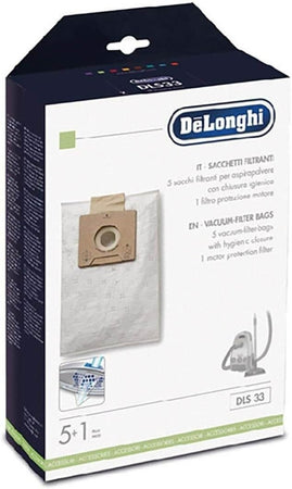 Delonghi sacchi microfibra DLS33 aspirapolvere XLence
