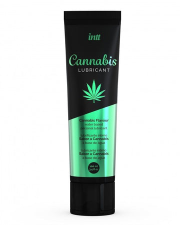 Gel intimo aromatizzato a base d'acqua Cannabis Flavour 100 ml