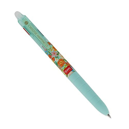 Legami, Penna Gel cancellabile 3 Colori Ricaricabile, Tema Flowers