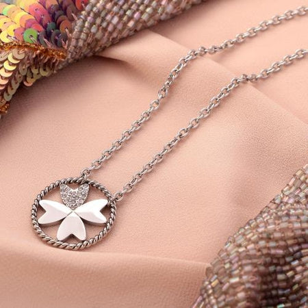 Pendente MORELLATO donna Multigipsy acciaio / quadrifoglio