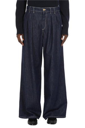 S Max Mara Jeans Denim scuro da donna