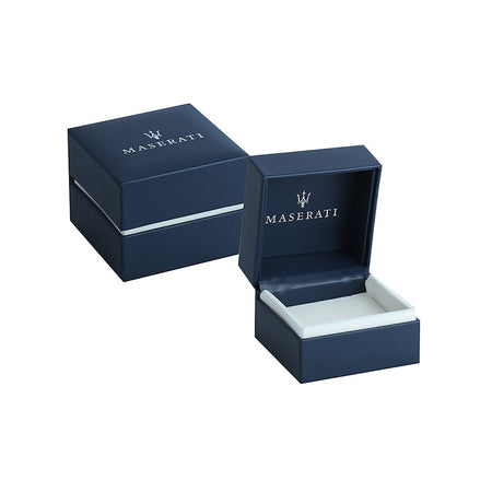 Bracciale MASERATI uomo Tag acciaio / nero / oro rosa