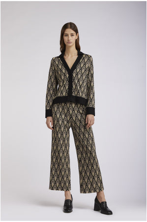 CARDIGAN CORTO CON COLLETTO