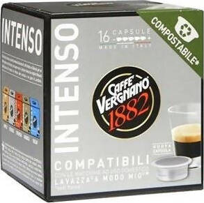 384 pezzi Caffè Vergnano Capsule Compostabili compatibile A Modo Mio MISCELA INTENSO 16 Caps x 24 Blister Capsule Compostabili compatibile A Modo Mio Non solo caffè online - Albano Laziale, Commerciovirtuoso.it