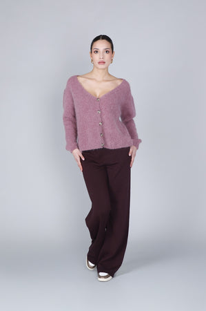 CARDIGAN MISTO MOHAIR
