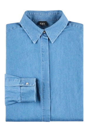 Fay Camicie Denim medio da donna