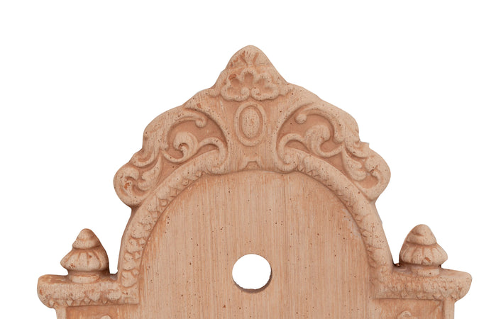 Biscottini Fontana a muro da parete da appendere in Terracotta