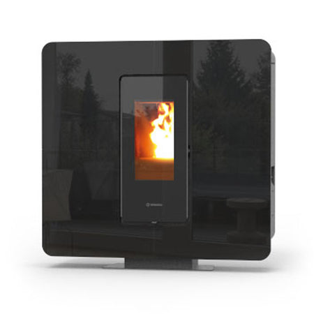 Thermorossi Termostufa a Pellet SlimQuadro Idra Maxi 21,9 kW