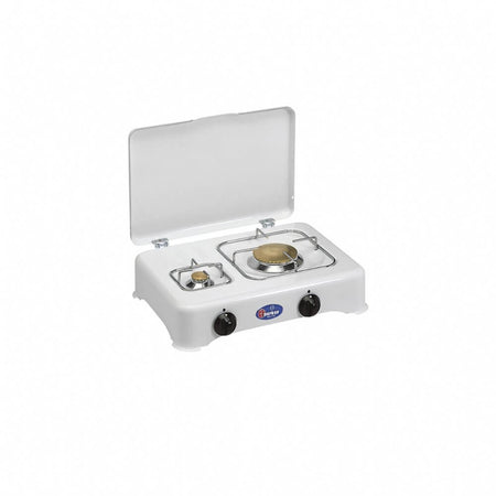 Fornello a gas a 2 fuochi GPL per uso esterno mod. 5325 CB
