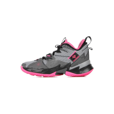 JORDAN Scarpa Alta Uomo Jordan "why Not?" Zero.3 X Russell Westbrook Particle Grey/pink Blast/black/iron Grey da uomo