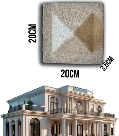 12,99pz-***-STOCK-***-Fregio-capitello-cimasa-per-esterno-in-xps-resinati-20x20x3,5cm-PD054-20