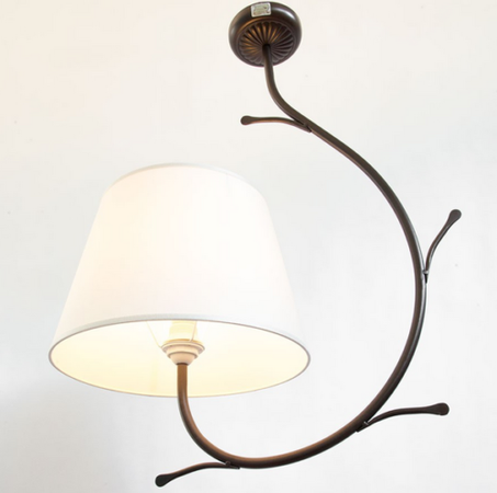 LAMPADE LINEA LOIRA LAMPADARIO A SOSPENSIONE 35 - 1 LUCE CM. 35X38X76