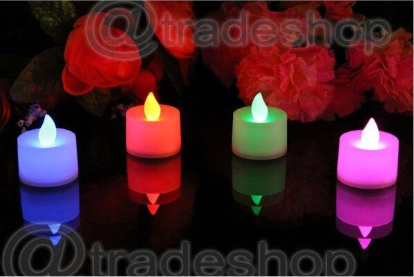12pz Candela Candele A Led Rgb Lampada Cambia Luce Multicolore Batteria Inclusa Illuminazione/Illuminazione per interni/Illuminazione speciale/Candele LED Trade Shop italia - Napoli, Commerciovirtuoso.it