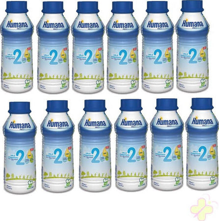 12x Humana Latte Humana 2 Liquido 12x470ml 12 Bottiglie Da 470ml Cad. Latte Artificiale di Proseguimento Bambini e Neonati Latte Liquido Sanitaria Gioia del Bimbo - Villa San Giovanni, Commerciovirtuoso.it