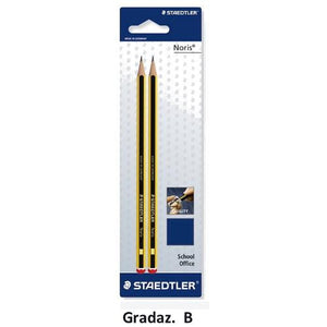 Matite grafite Staedtler 120 1 BK2D NORIS
