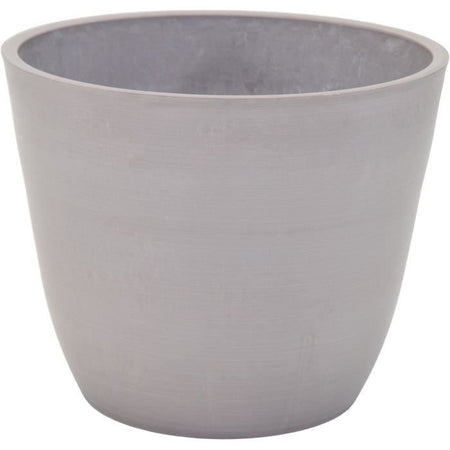 Vaso - MEGA COLLEZIONI - Ecostone Egg - 41 cm - H 33 cm - Tortora