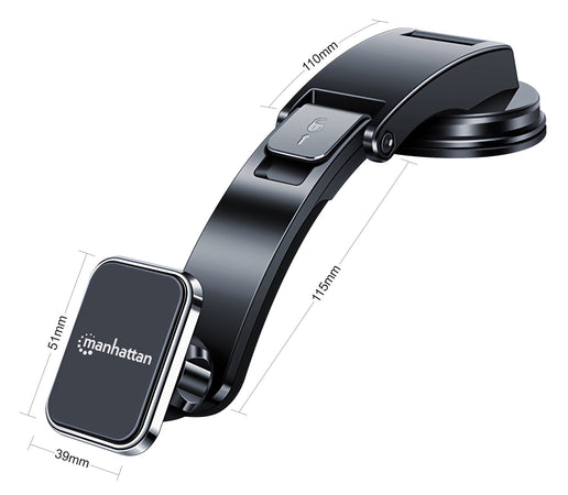 Stand Smartphone da Cruscotto dell'auto con Supporto Magnetico