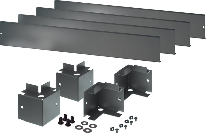Zoccolo 600 x 600 mm per Armadi Rack Serie NextGen Nero