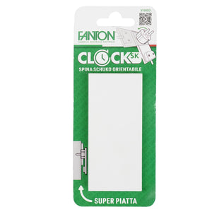 Spina Schuko 16A 2P+T Salvaspazio Super Sottile Smontabile Angolata Nero