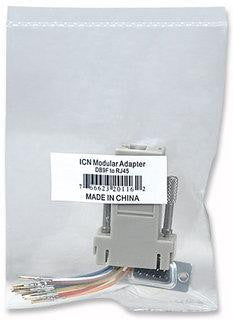 Adattatore Modulare DB 9p.F / RJ45 8 fili