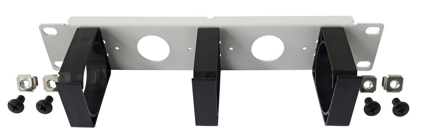 Pannello Passacavi 1U per Armadio 10'' Grigio