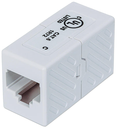 Accoppiatore Cat6 RJ45 F/F UTP colore Bianco