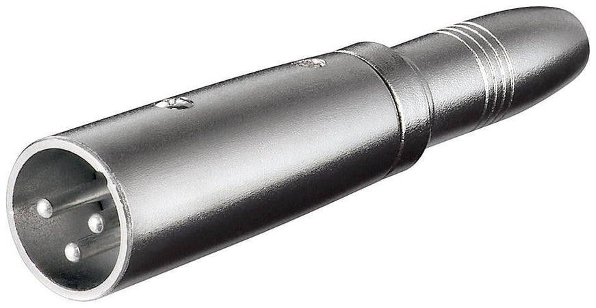 Adattatore XLR Cannon Maschio ad Audio 6,35mm Femmina Mono