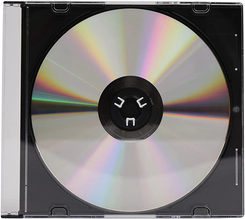 Porta CD Slim Jewel Case Nero