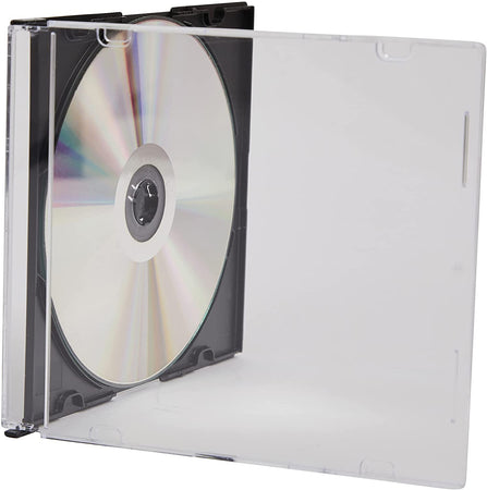 Porta CD Slim Jewel Case Nero