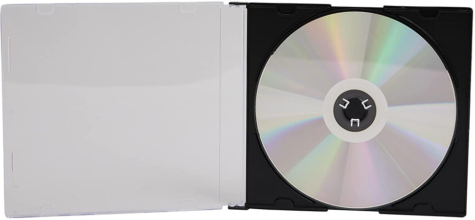 Porta CD Slim Jewel Case Nero